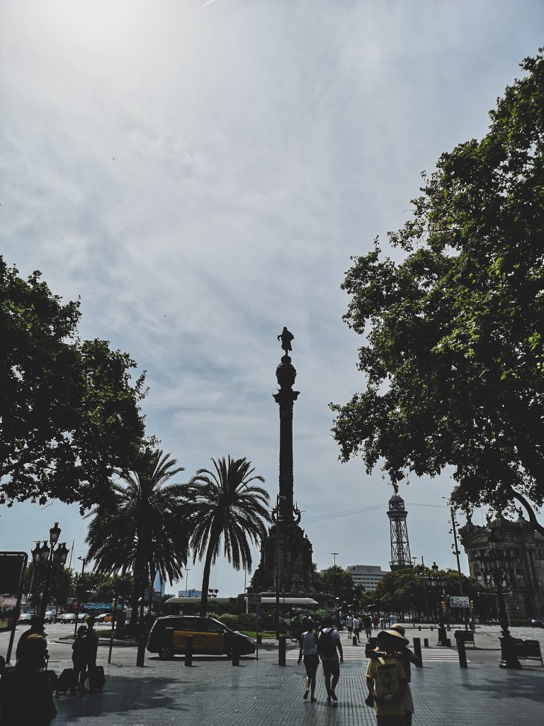 not-just-a-tit-lifestyle-blog-city-break-barcelona-christopher-colombus-statue