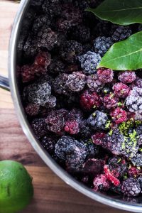 blackberry lime bay jam ingredients autumn baking recipes notjustatit lifestyle blog