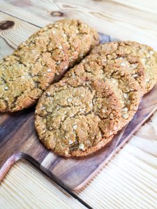 anzac biscuits on board notjustatit baking recipe